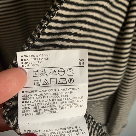 Women’s Old Navy striped Open-Front top - size small - Picture 4 of 9